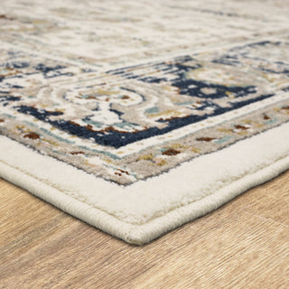 Karastan Zephyr Mistral Alabaster Area Rug Corner 