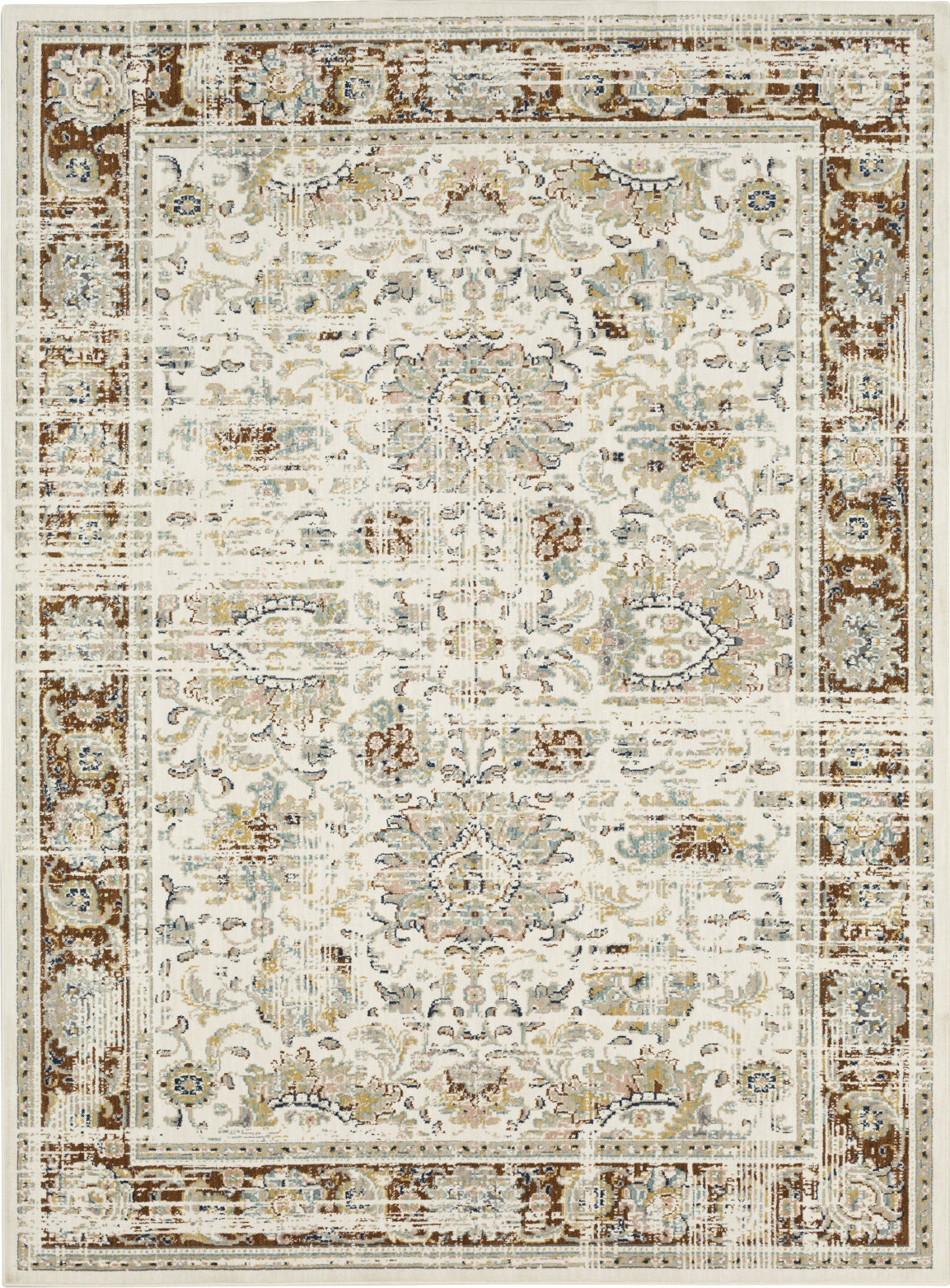 Karastan Zephyr Mistral Rust Area Rug – Incredible Rugs and Decor