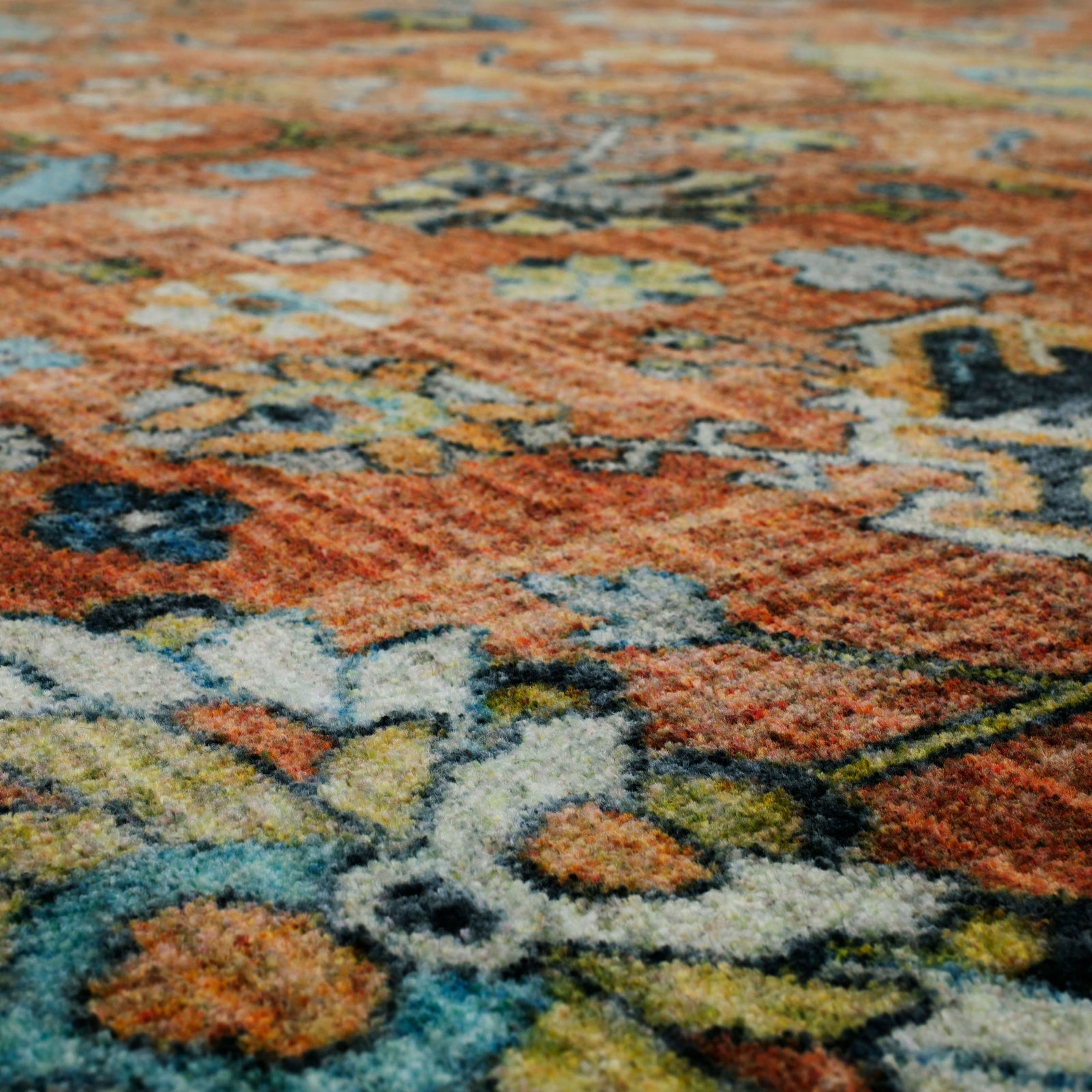 Karastan Kaleidoscope Nerissa Red Area Rug – Incredible Rugs and Decor