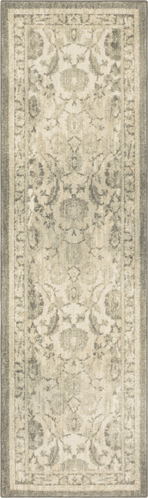 Karastan Euphoria New Ross Ash Grey Area Rug 2'4''x7'10'' Runner 