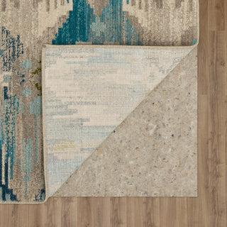 Karastan Meraki Nikola Oyster Area Rug Backing 