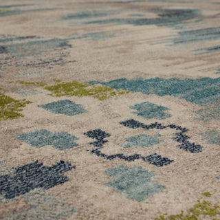 Karastan Meraki Nikola Oyster Area Rug Close Up 