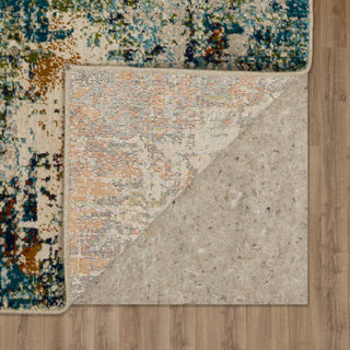 Karastan Meraki Nimbus Gray Area Rug Backing