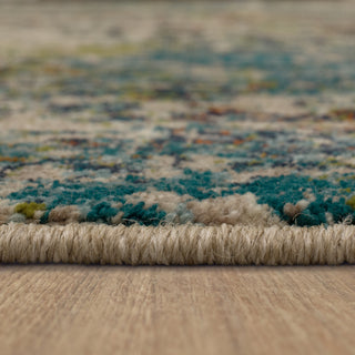 Karastan Meraki Nimbus Gray Area Rug Binding