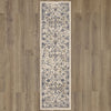 Karastan Cosmopolitan Nolita Indigo Area Rug Runner On Wood 