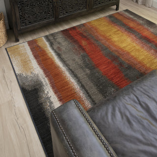 Karastan Elements Odin Multi Area Rug Room Scene 3 