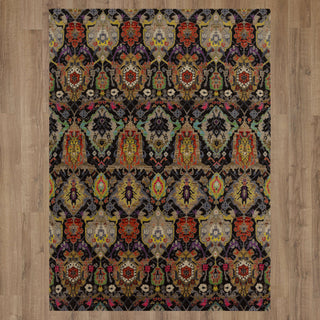 Karastan Odyssey Jacaranda Area Rug on Wood