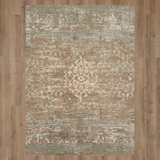 Karastan Odyssey Sarafina Area Rug on Wood