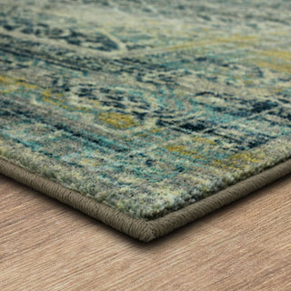 Karastan Kaleidoscope Orinthia Blue Area Rug Corner