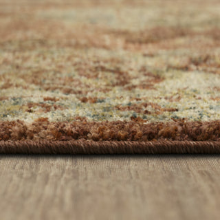 Karastan Marash Palu Rust Area Rug Binding 