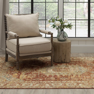 Karastan Marash Palu Rust Area Rug Room Scene Featured 