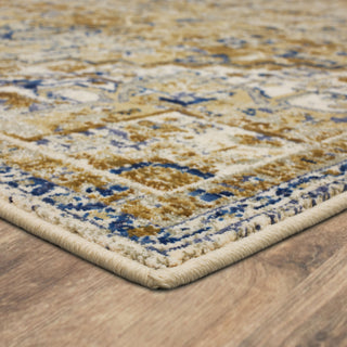 Karastan Tempest Perception Biscotti Area Rug Corner 