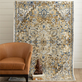 Karastan Tempest Perception Biscotti Area Rug Room Scene Featured