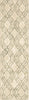 Karastan Euphoria Potterton Natural Area Rug by Lattice 2'4''x7'10'' Runner 
