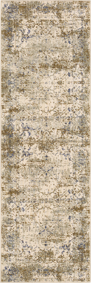 Karastan Tempest Quest Periwinkle Area Rug 2'6''x8' Runner 