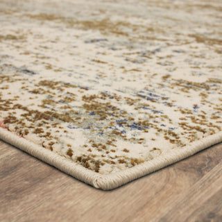 Karastan Tempest Quest Periwinkle Area Rug Corner 