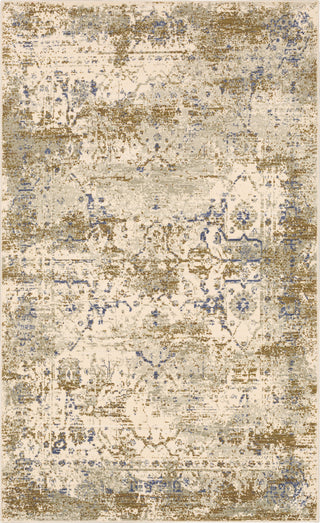 Karastan Tempest Quest Periwinkle Area Rug 5'x8' Size 