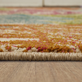 Karastan Meraki Rachana Oyster Area Rug Binding