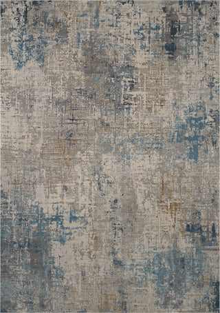 Karastan Tryst Marseille Blue Area Rug Main Image 9'x12' Size 