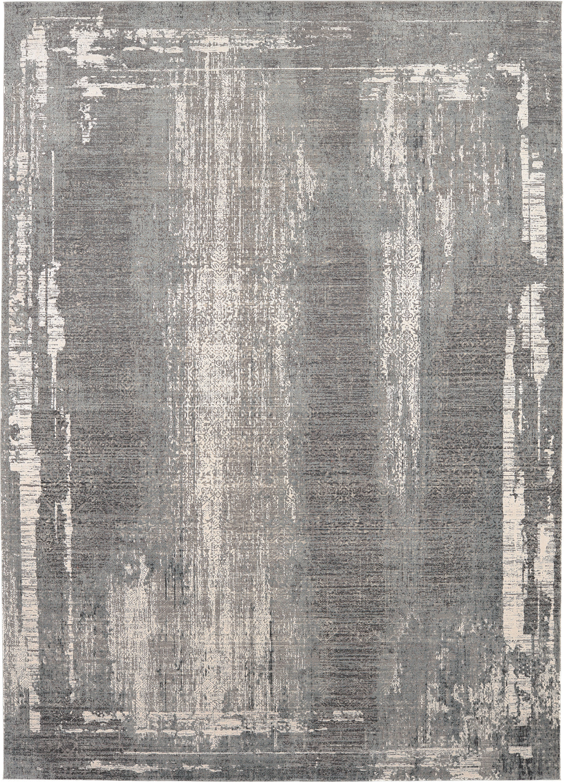 Karastan Tryst Milan Grey Area Rug Main Image 8'x11' Size 