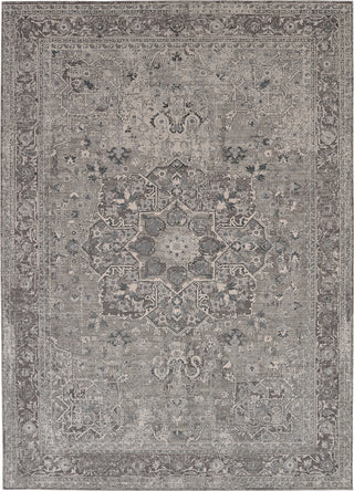 Karastan Tryst Verona Grey Area Rug Main Image 8'x11' Size 