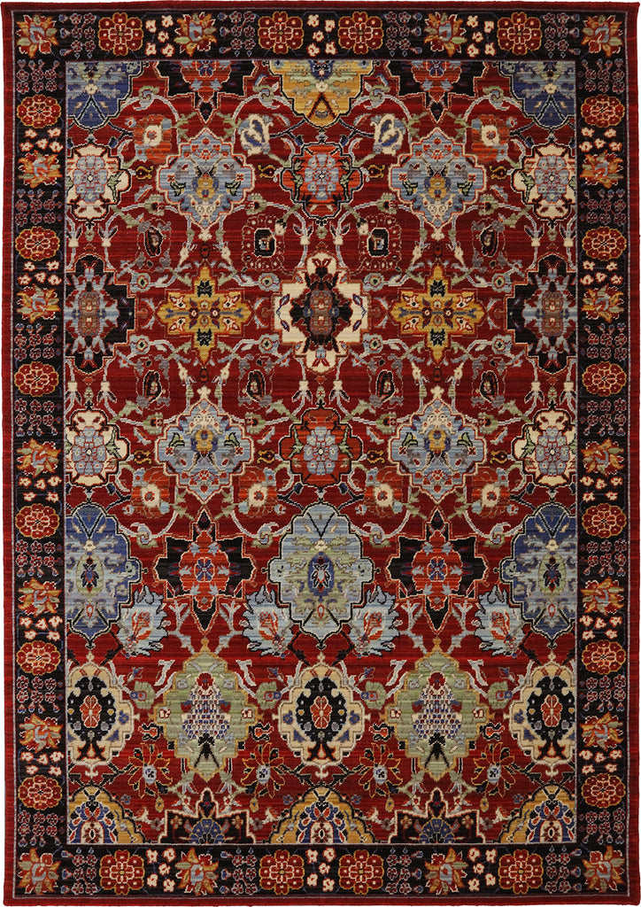 Karastan Bravado Mahir Red Area Rug main image