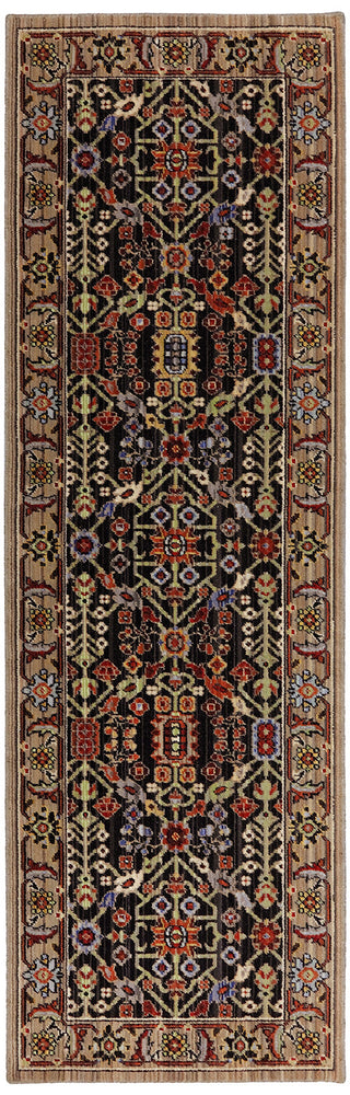 Karastan Bravado Turan Black Area Rug Main