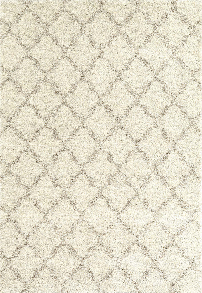 Karastan Prima Shag Temara Lattice Brown Area Rug main image