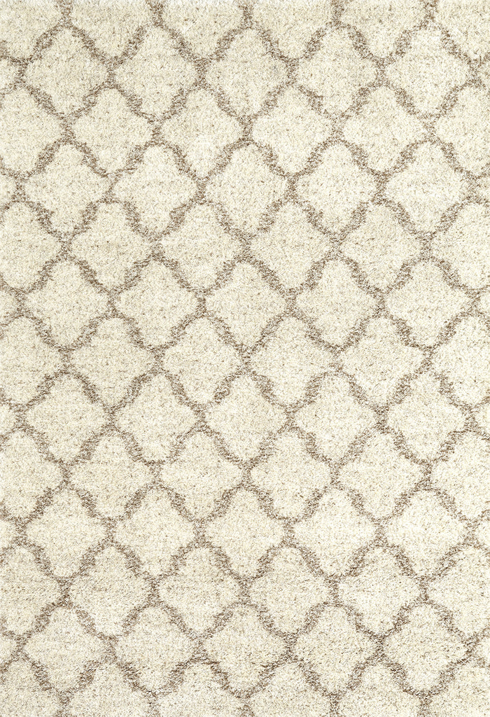 Karastan Prima Shag Temara Lattice Camel Area Rug main image