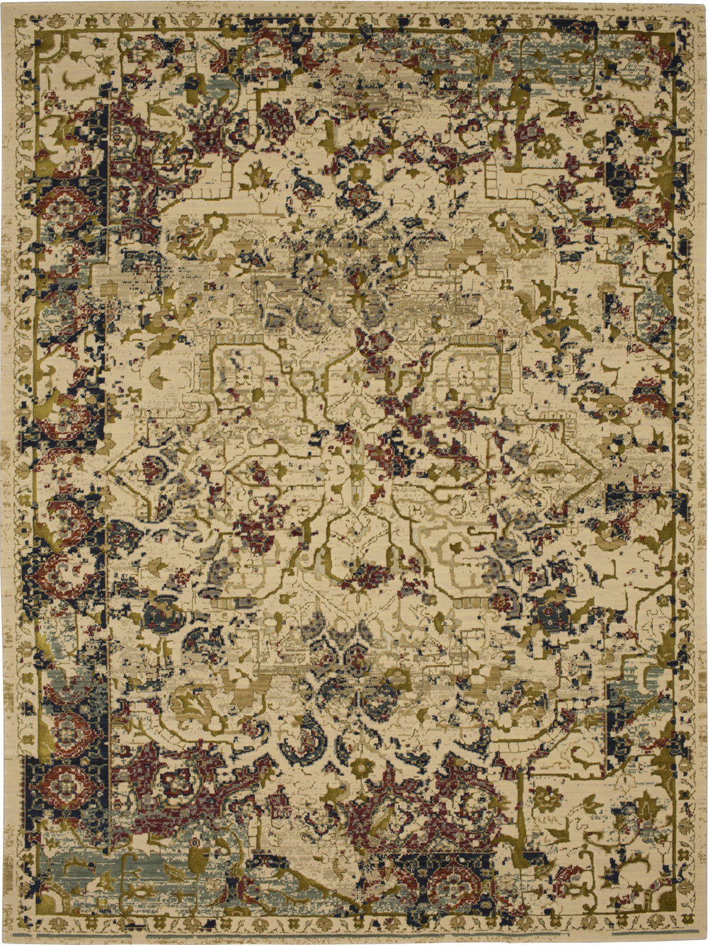 Karastan Decollage Montage Area Rug