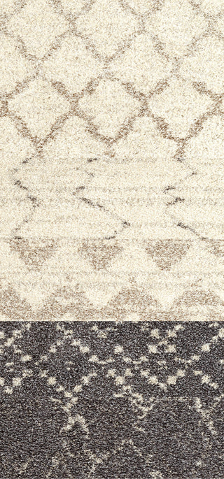 Karastan Prima Shag Mimosa Stripe Camel Area Rug 1' 4'' X 6' 10'' Sample Swatch Color Blanket