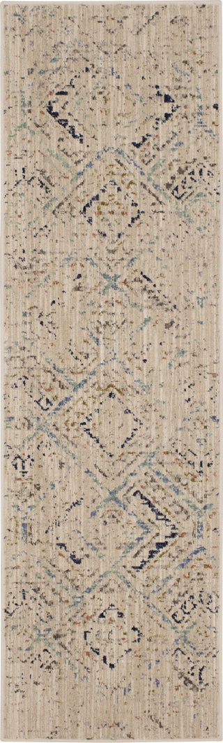 Karastan Axiom Rime Dove Area Rug 2'4''x7'10'' Runner 