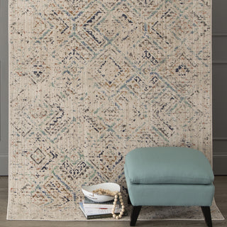 Karastan Axiom Rime Dove Area Rug Room Scene 2 