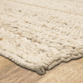 Karastan Tableau Roma Oyster Area Rug Corner Close Up