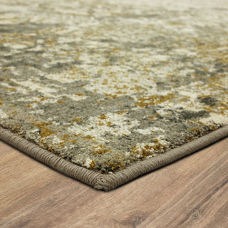 Karastan Touchstone Sabine Bronze Area Rug Corner 