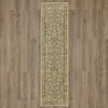 Karastan Titanium Sans Pareil Ivory Area Rug on Wood 