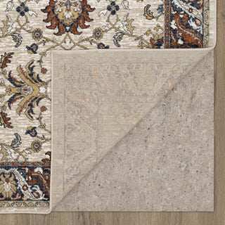 Karastan Soiree Santorini Alabaster Area Rug Backing 