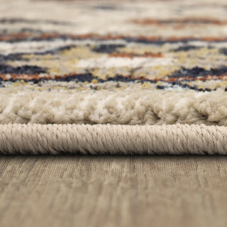 Karastan Soiree Santorini Alabaster Area Rug Binding 