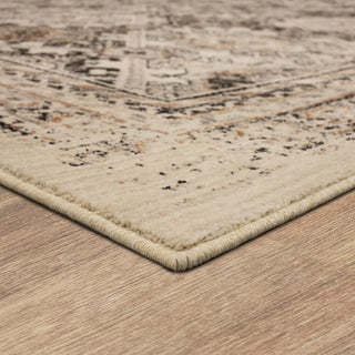 Karastan Estate Savoy Beige Area Rug Corner 