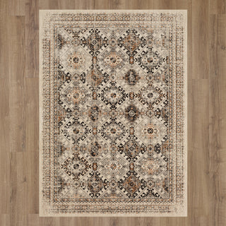 Karastan Estate Savoy Beige Area Rug on Wood