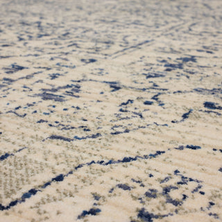 Karastan Tempest Slaney Cobalt Area Rug Close Up 