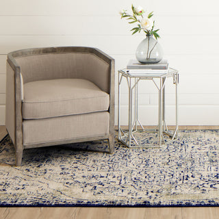 Karastan Tempest Slaney Cobalt Area Rug Room Scene 2 