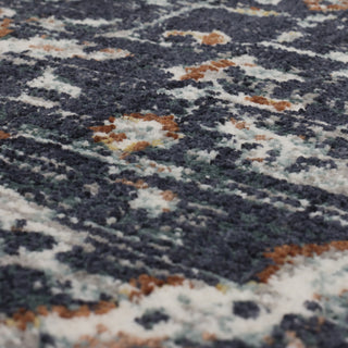 Karastan Soiree Solace Indigo Area Rug Close Up 