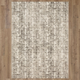 Karastan Vanguard by Drew and Jonathan Home Steadfast Dim Grey Area Rug on Wood 