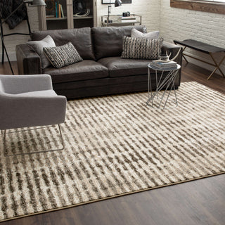 Karastan Vanguard by Drew and Jonathan Home Steadfast Dim Grey Area Rug Room Scene 2 