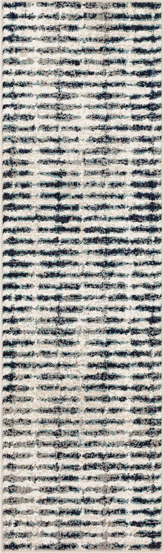 Karastan Vanguard by Drew and Jonathan Home Steadfast Robin's Egg Blue Area Rug  2'4''x7'10'' Runner