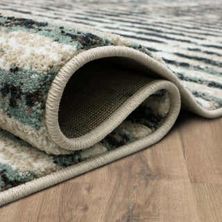 Karastan Vanguard by Drew and Jonathan Home Steadfast Robin's Egg Blue Area Rug Rolled