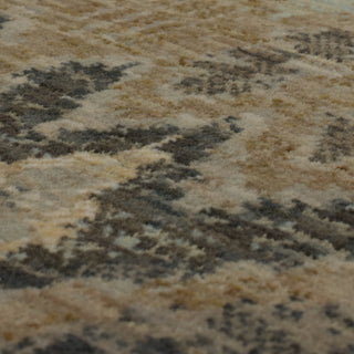 Karastan Titanium Transcendent Gray Area Rug Close Up 