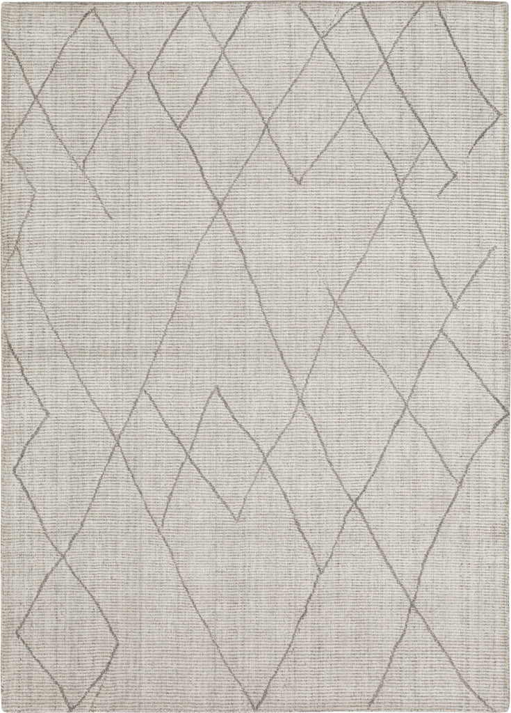 Karastan Tangier Tribal Diamond Silver Area Rug Main Image 