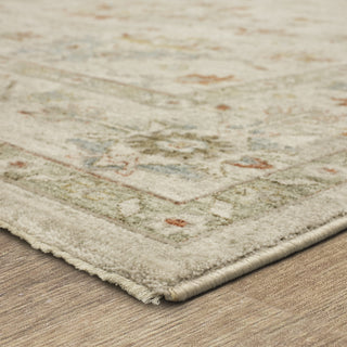 Karastan Adalia Tunceli Cream Area Rug Corner 